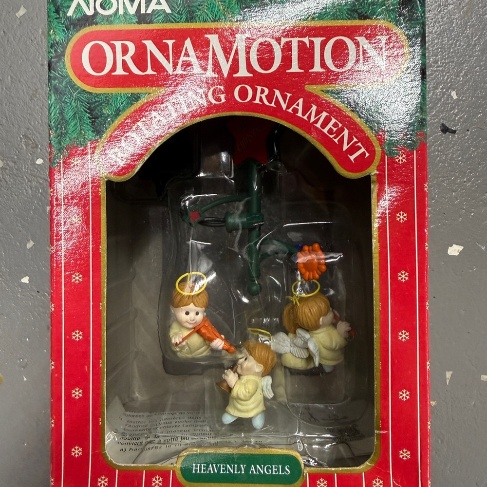 Noma Ornamotion Heavenly Angel Rotating Christmas Tree Decor